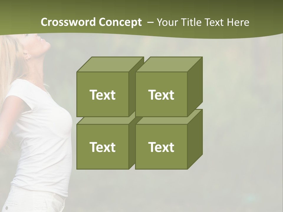 Green Architect Grass PowerPoint Template