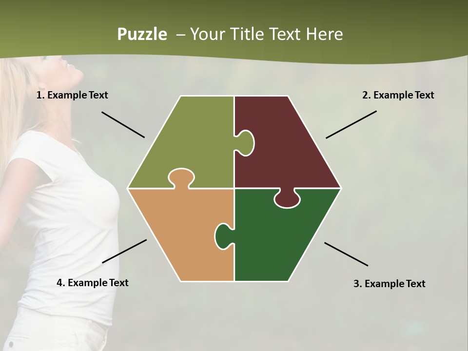 Green Architect Grass PowerPoint Template