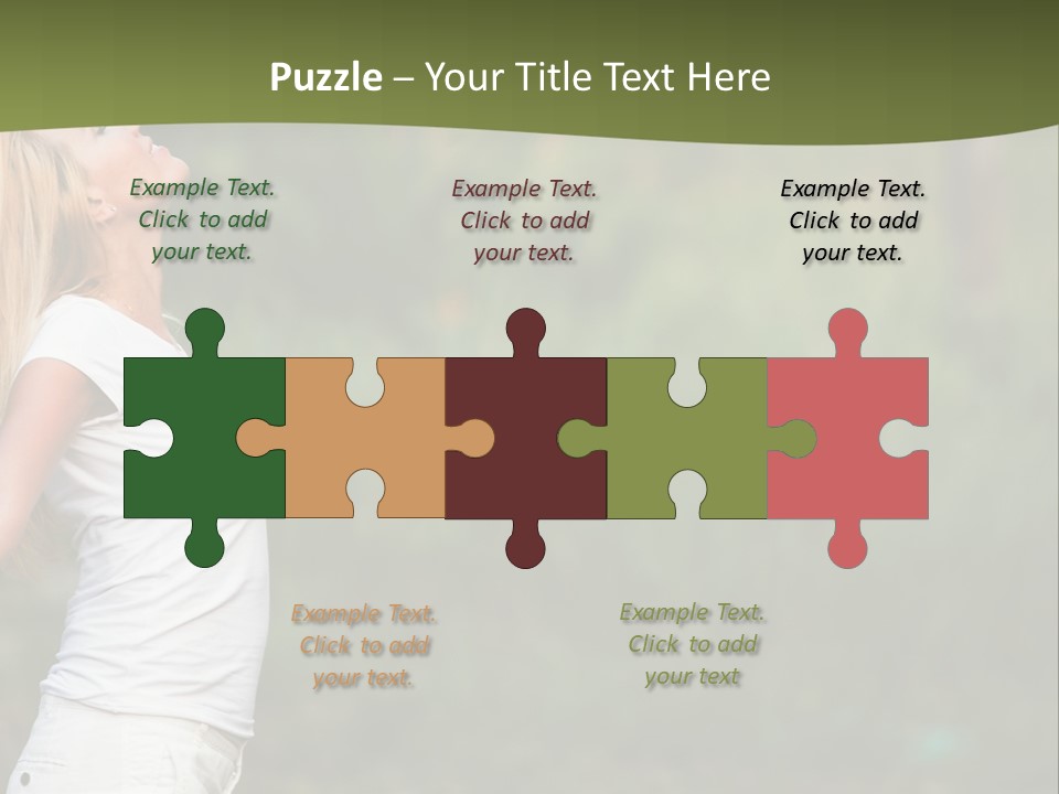 Green Architect Grass PowerPoint Template