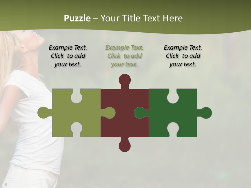 Green Architect Grass PowerPoint Template