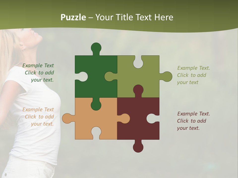 Green Architect Grass PowerPoint Template