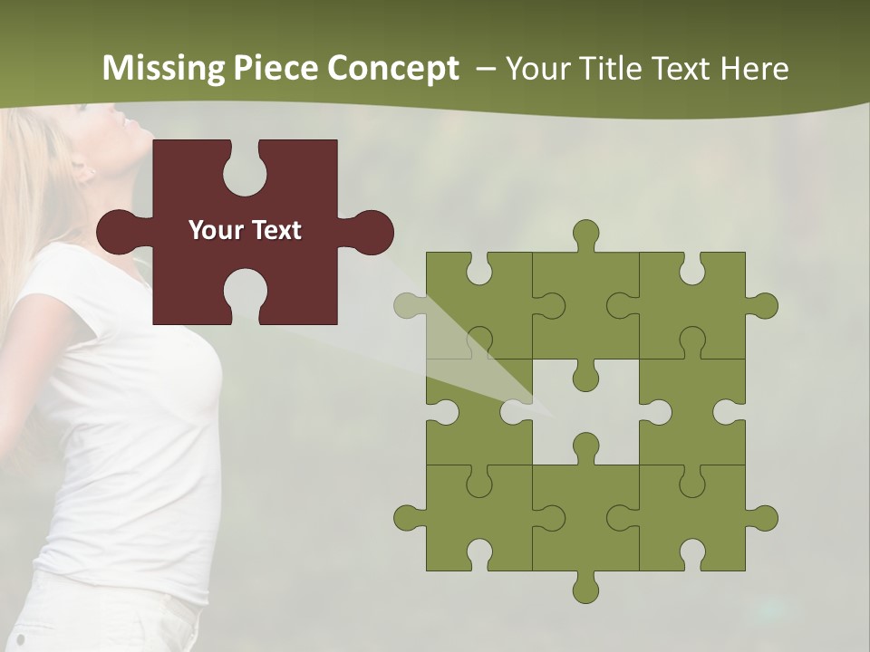 Green Architect Grass PowerPoint Template