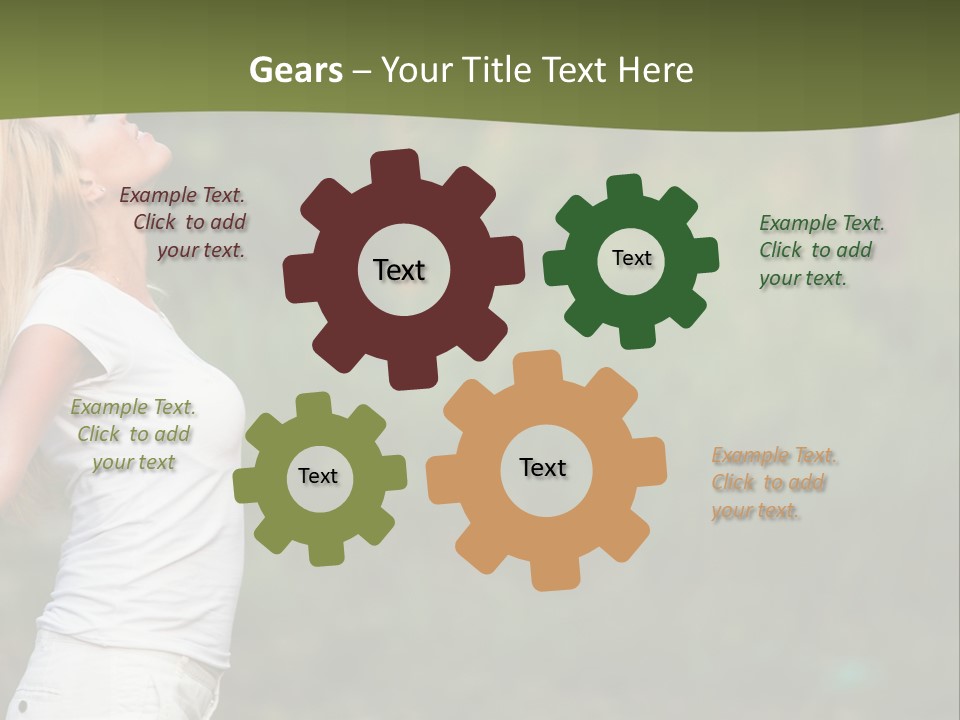 Green Architect Grass PowerPoint Template