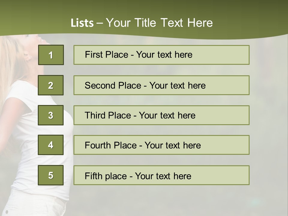 Green Architect Grass PowerPoint Template