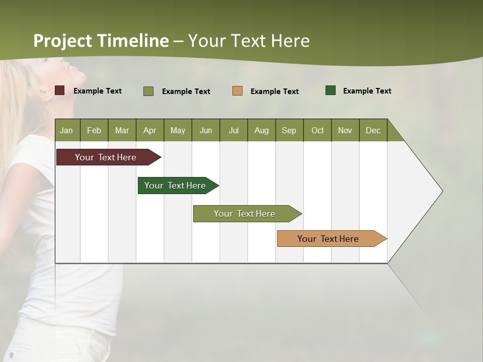 Green Architect Grass PowerPoint Template
