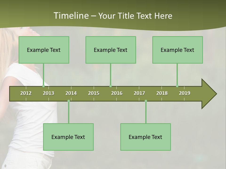 Green Architect Grass PowerPoint Template