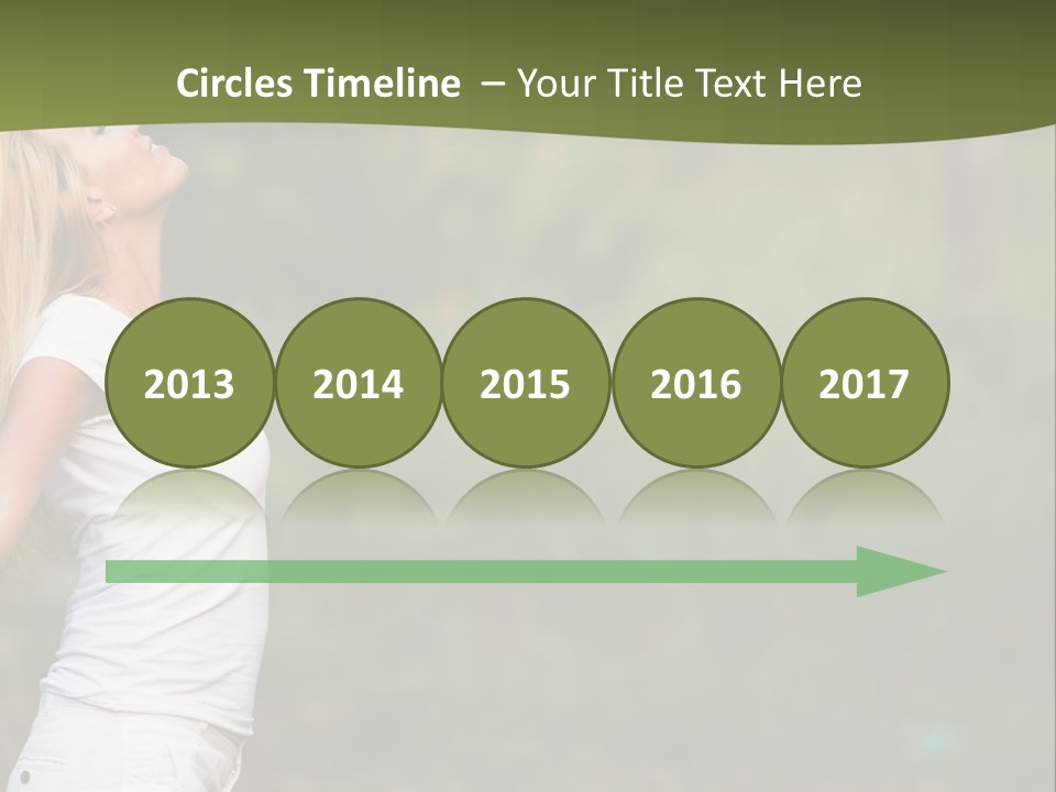 Green Architect Grass PowerPoint Template