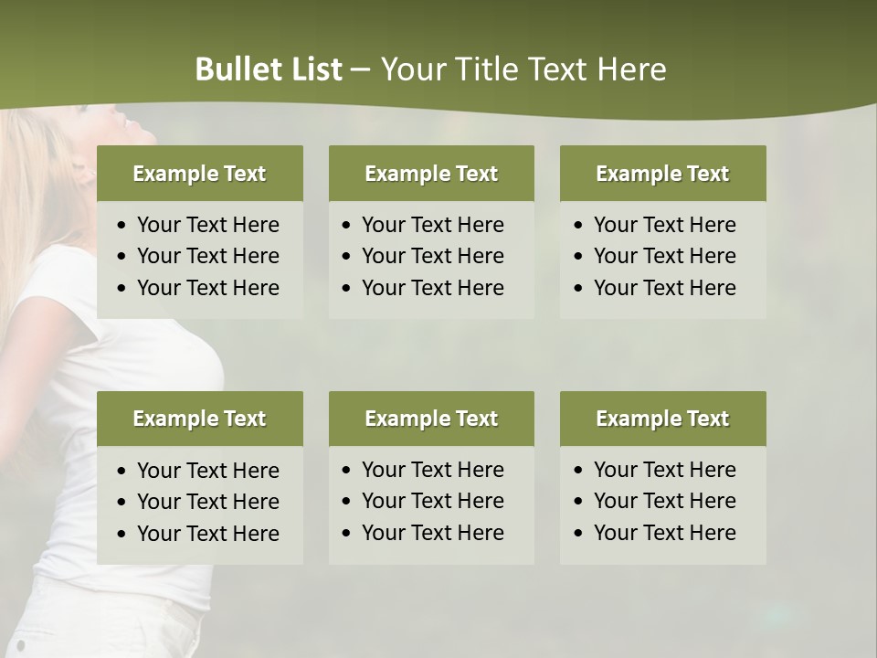 Green Architect Grass PowerPoint Template