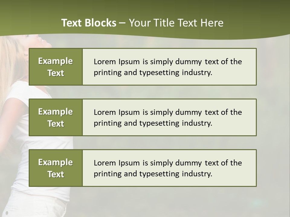 Green Architect Grass PowerPoint Template