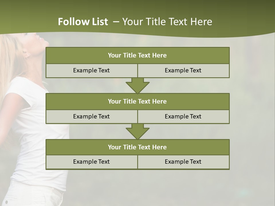 Green Architect Grass PowerPoint Template