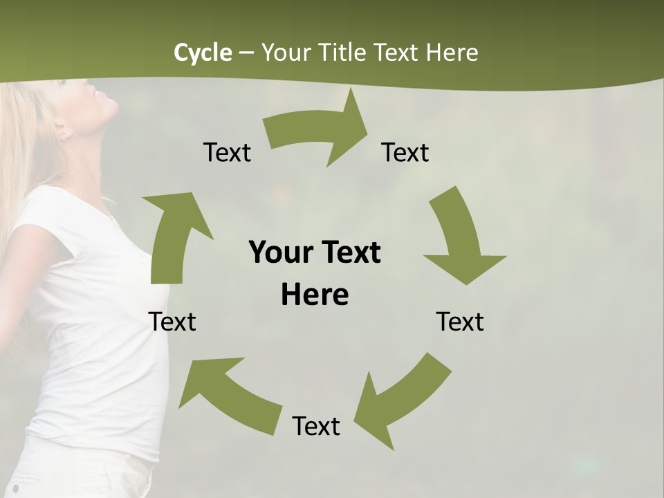 Green Architect Grass PowerPoint Template