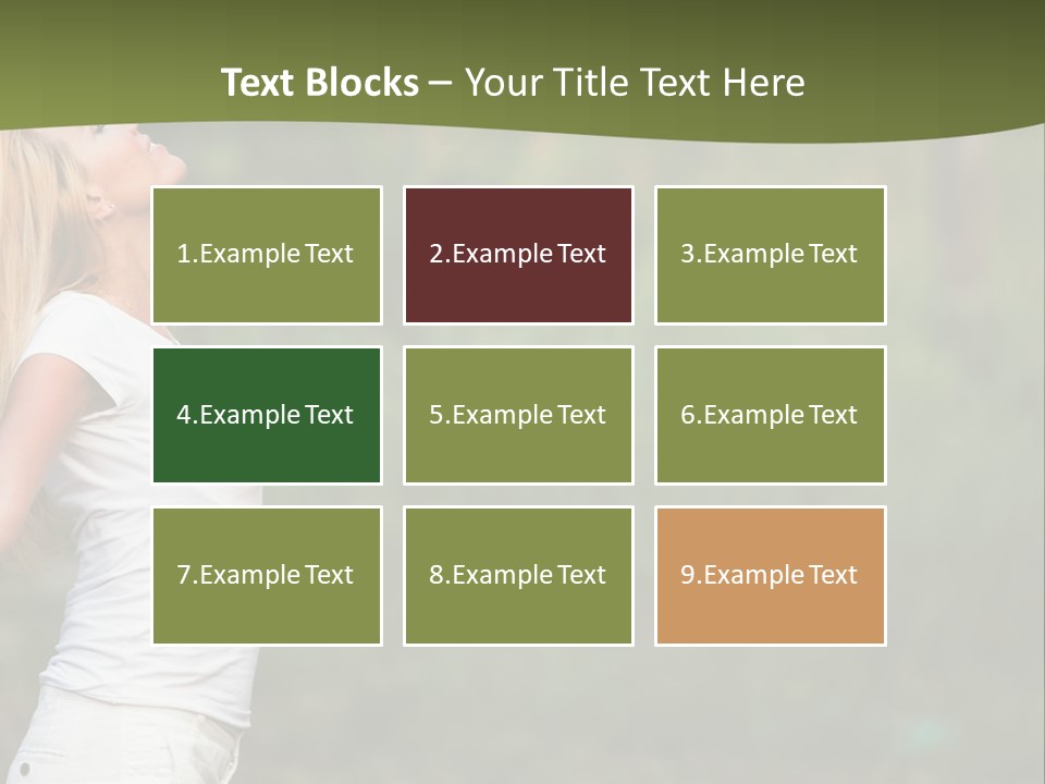 Green Architect Grass PowerPoint Template