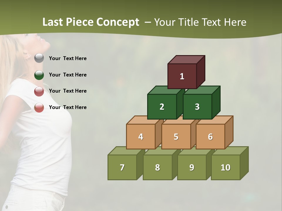 Green Architect Grass PowerPoint Template