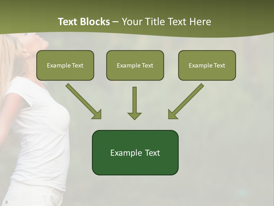 Green Architect Grass PowerPoint Template