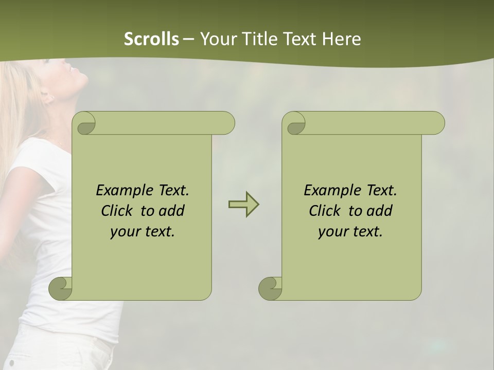 Green Architect Grass PowerPoint Template