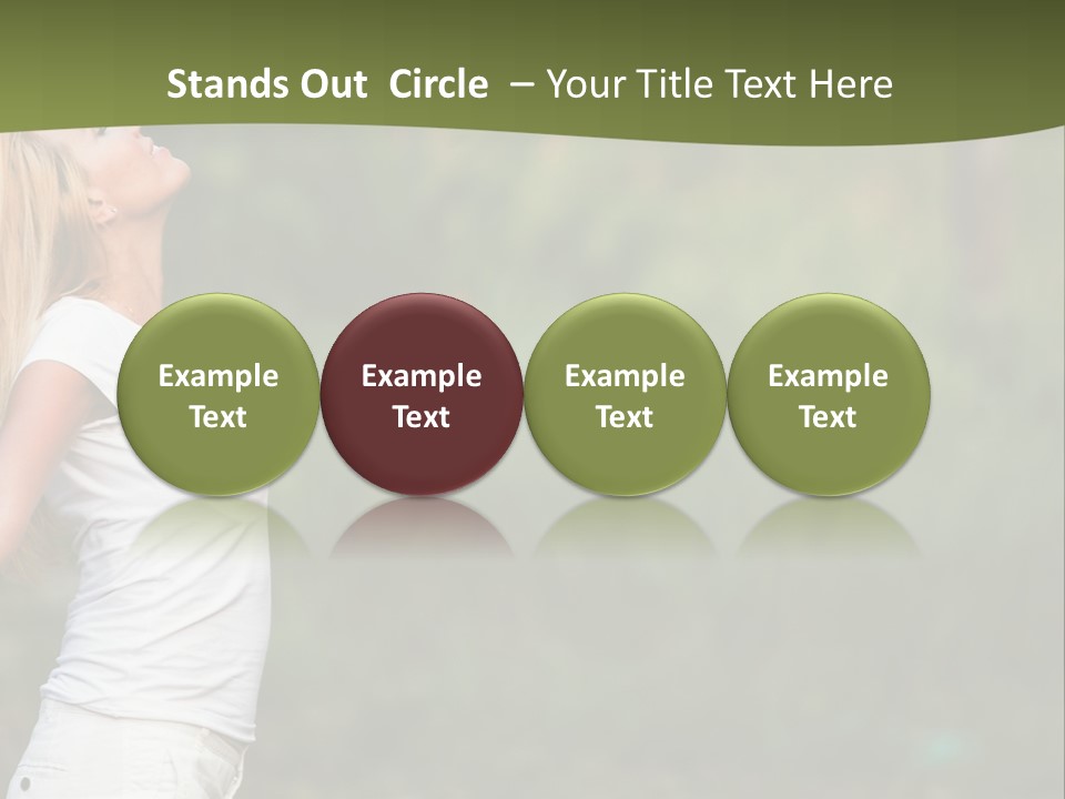 Green Architect Grass PowerPoint Template