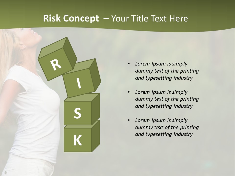 Green Architect Grass PowerPoint Template