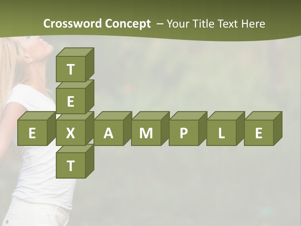 Green Architect Grass PowerPoint Template