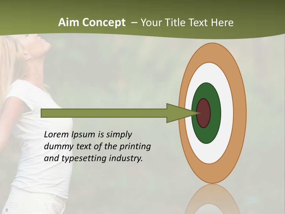 Green Architect Grass PowerPoint Template