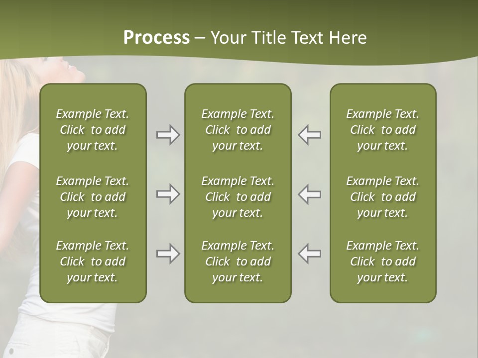 Green Architect Grass PowerPoint Template
