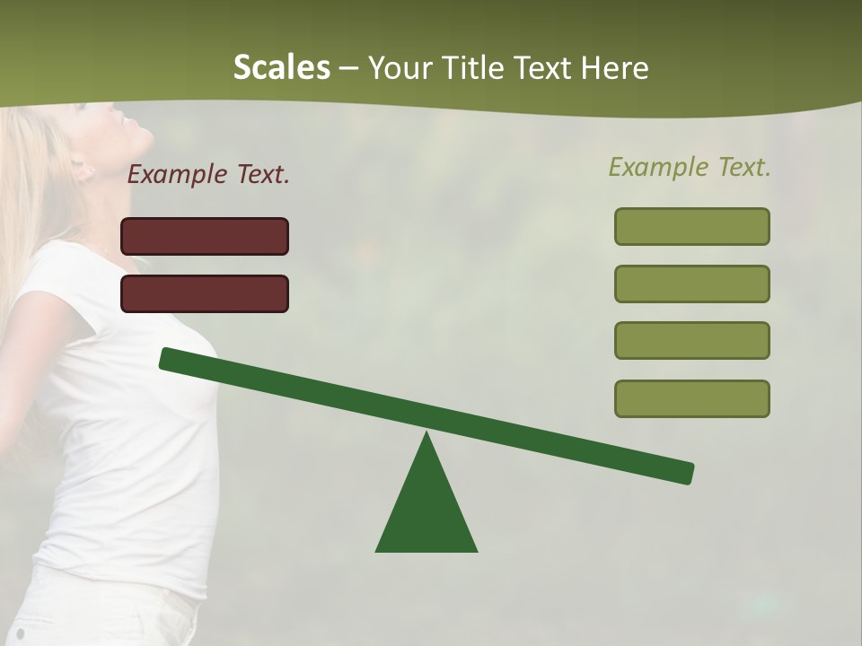 Green Architect Grass PowerPoint Template