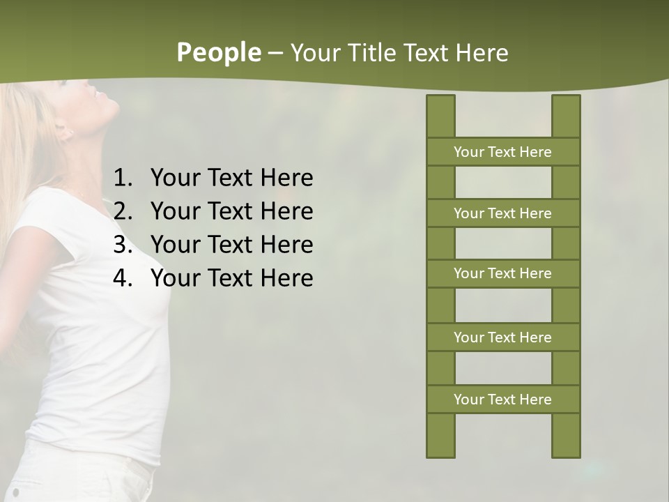 Green Architect Grass PowerPoint Template