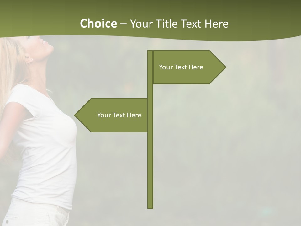 Green Architect Grass PowerPoint Template