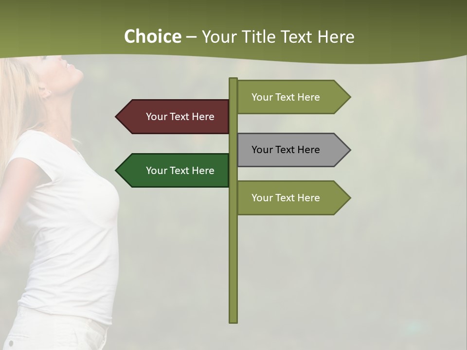 Green Architect Grass PowerPoint Template