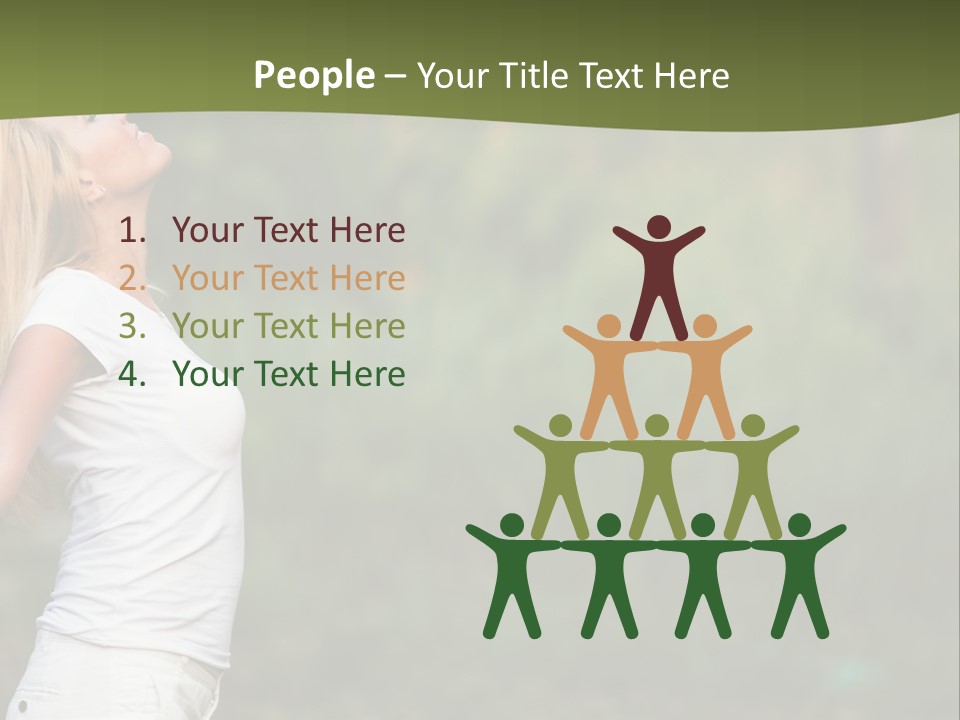 Green Architect Grass PowerPoint Template