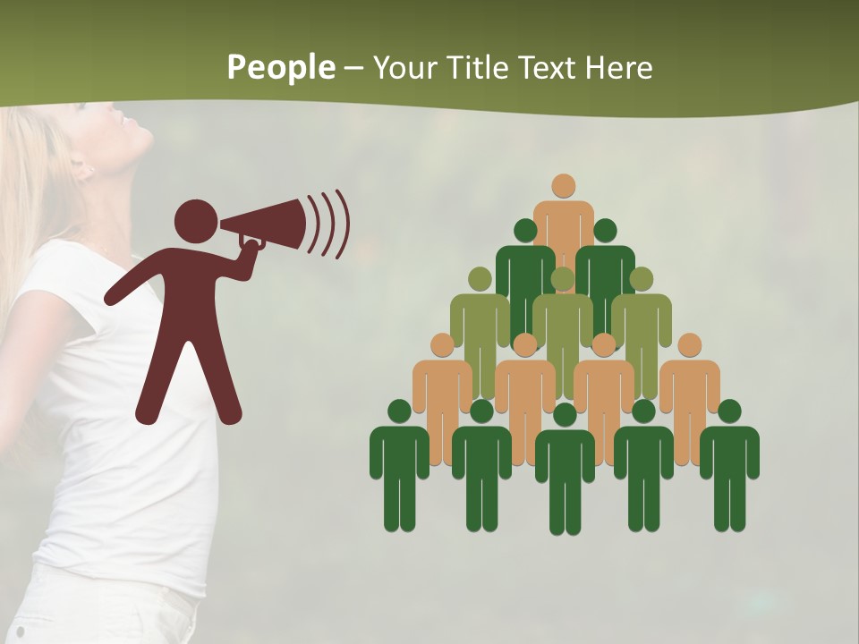 Green Architect Grass PowerPoint Template