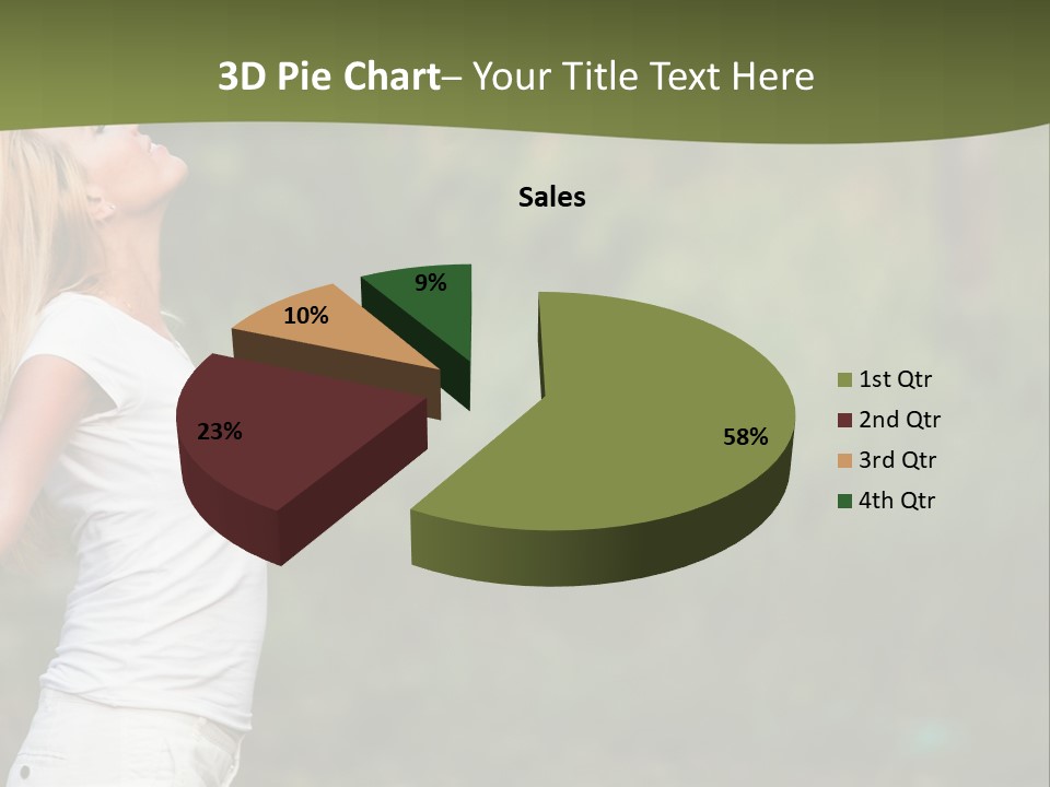 Green Architect Grass PowerPoint Template