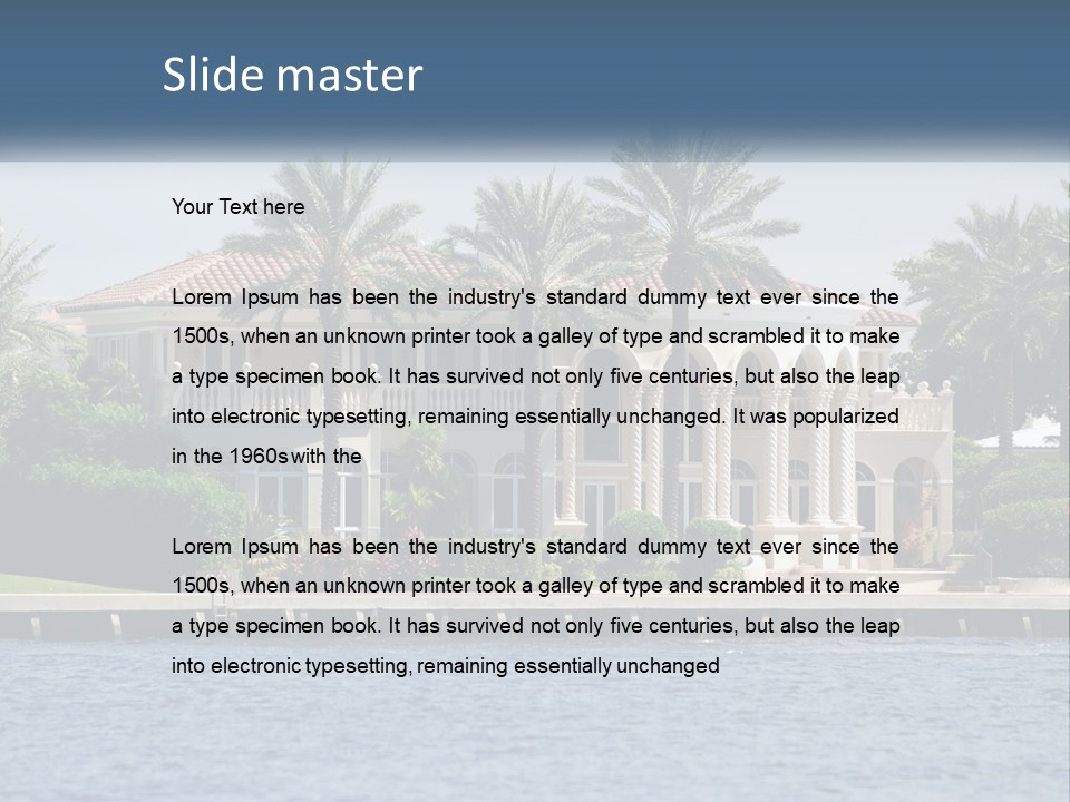 Man Business Architecture PowerPoint Template