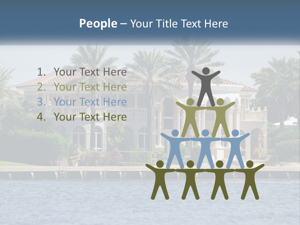 Man Business Architecture PowerPoint Template