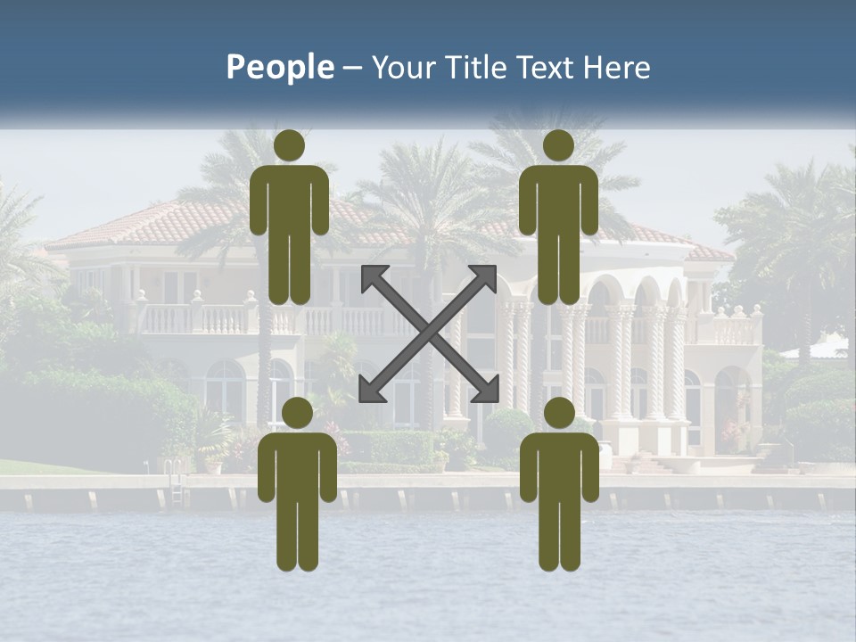 Man Business Architecture PowerPoint Template