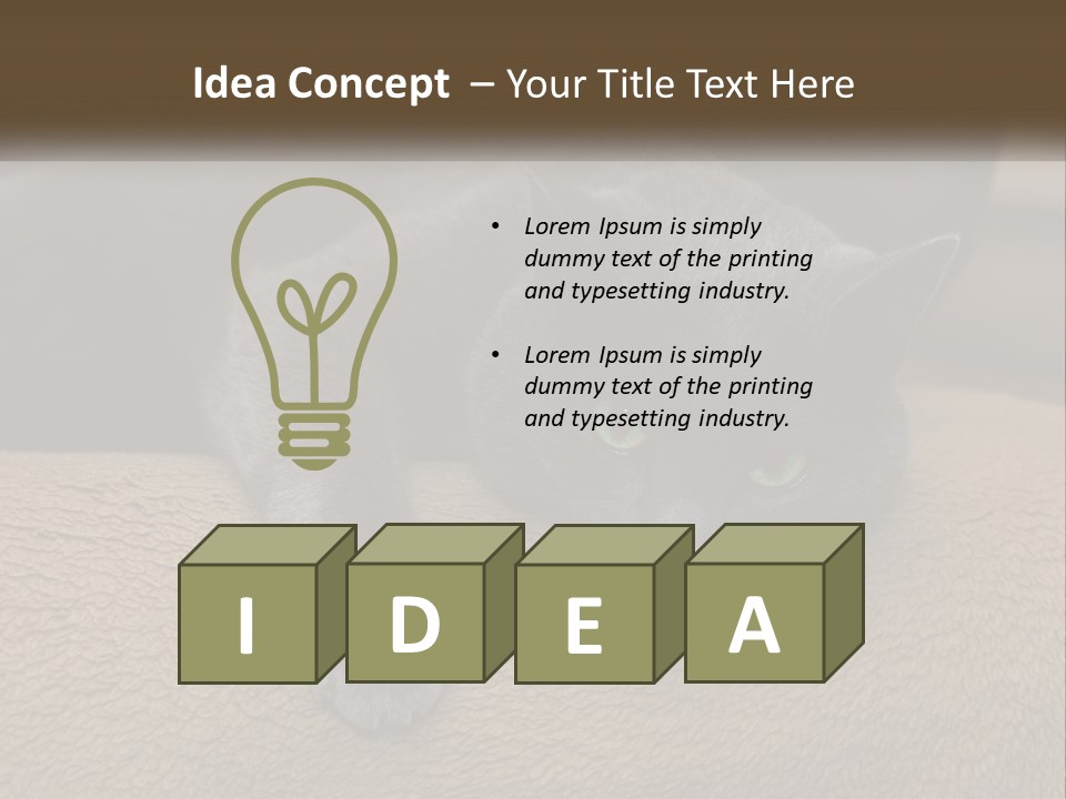 Human Hand New Conceptual PowerPoint Template