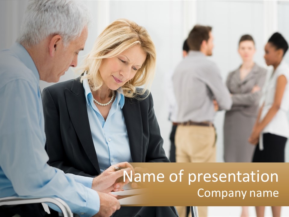 Background Ownership Model PowerPoint Template