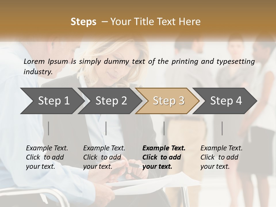 Background Ownership Model PowerPoint Template
