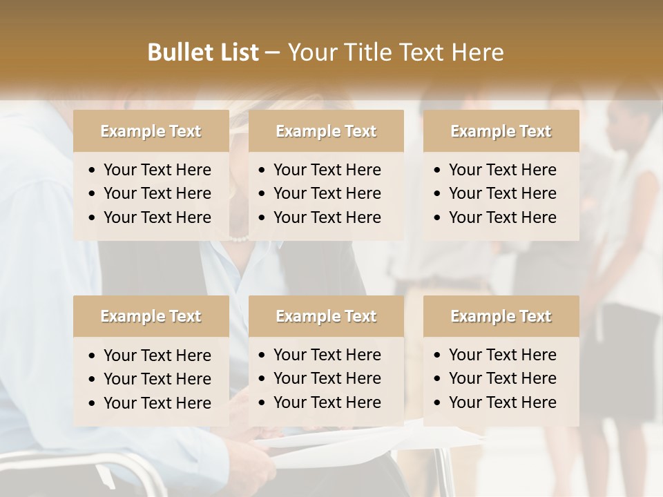 Background Ownership Model PowerPoint Template