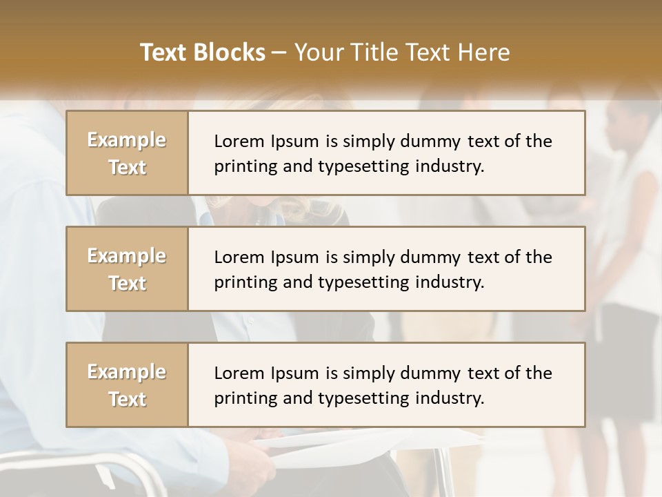 Background Ownership Model PowerPoint Template