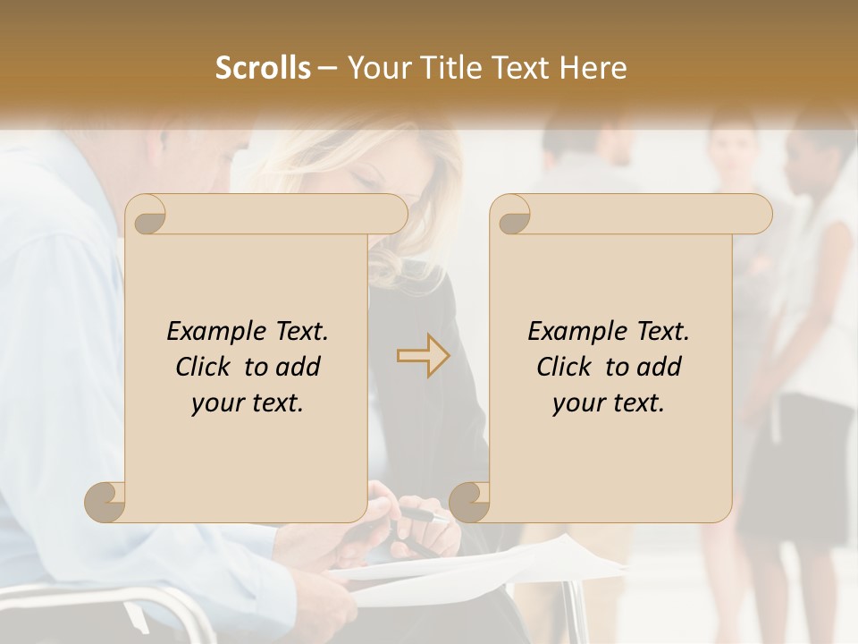 Background Ownership Model PowerPoint Template