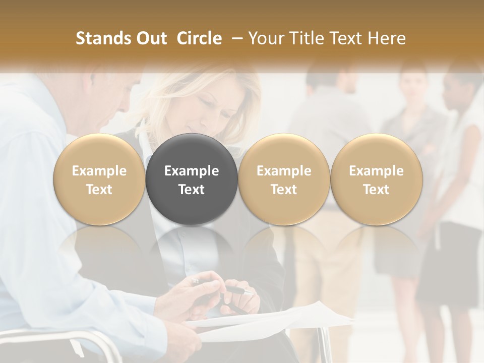 Background Ownership Model PowerPoint Template