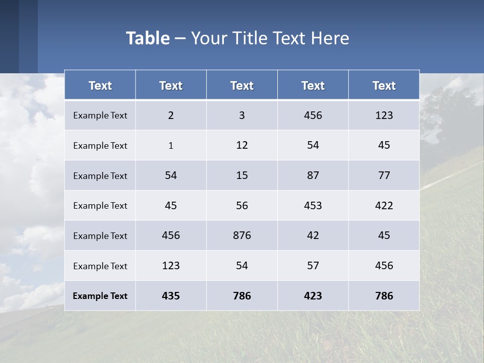 Finance Background Business PowerPoint Template