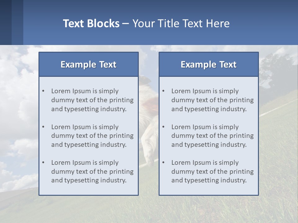 Finance Background Business PowerPoint Template