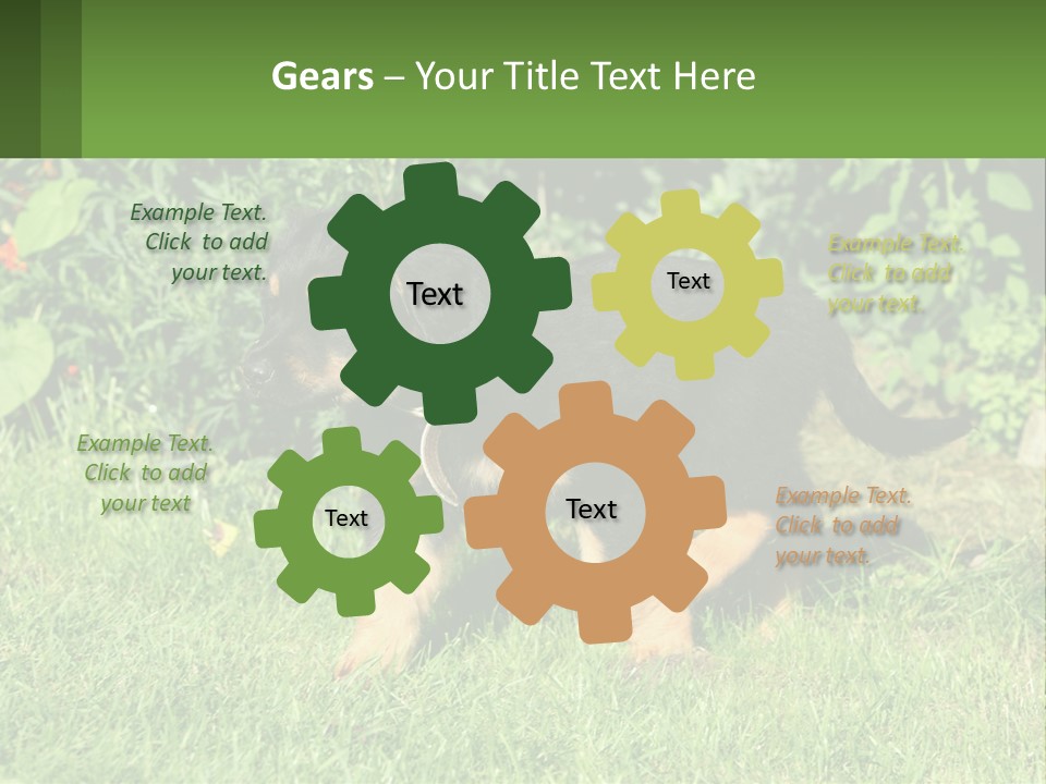 Sky Buy Human Hand PowerPoint Template