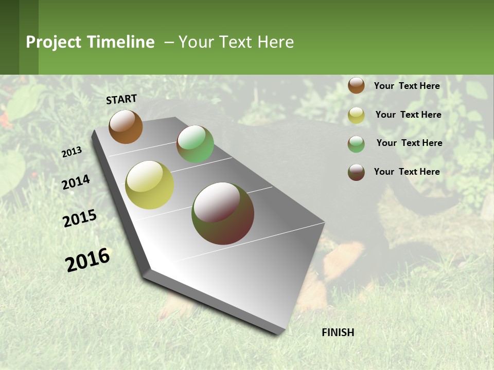 Sky Buy Human Hand PowerPoint Template
