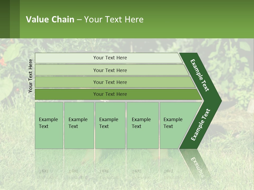Sky Buy Human Hand PowerPoint Template