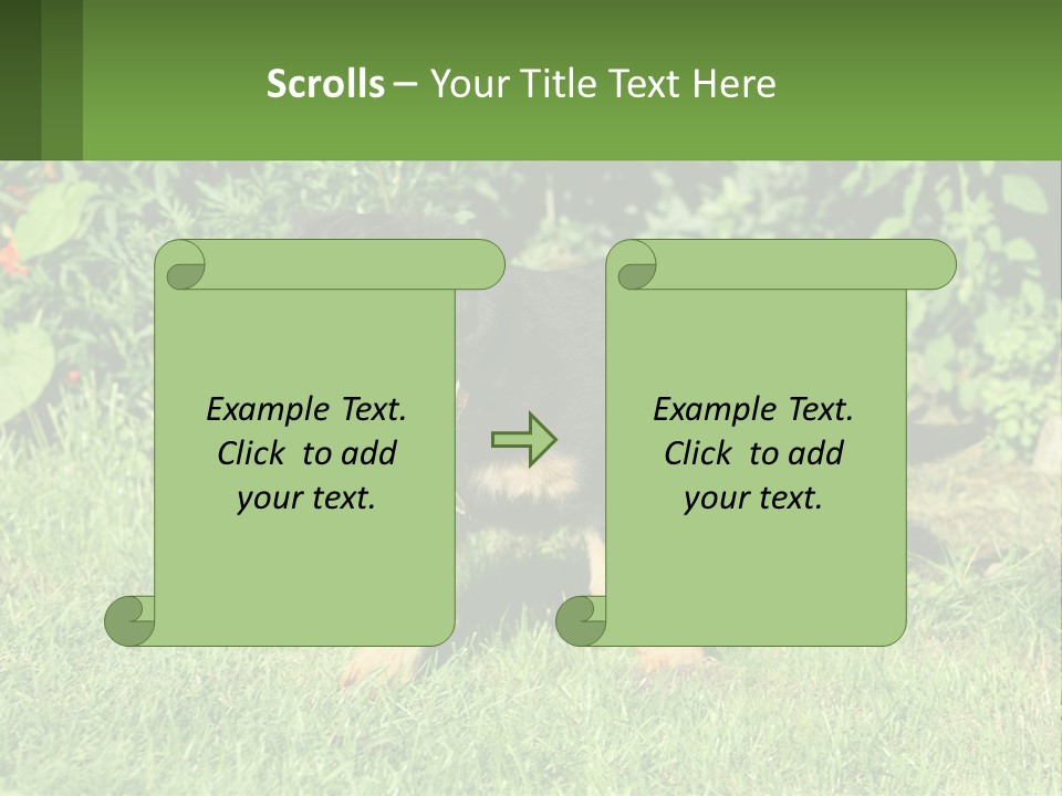 Sky Buy Human Hand PowerPoint Template
