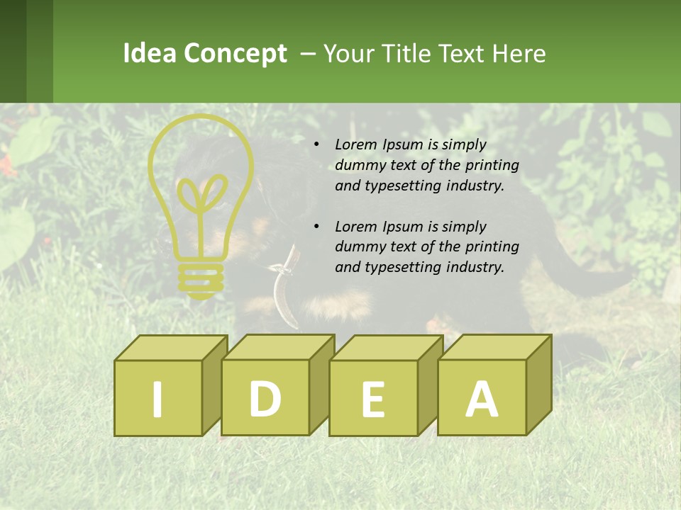 Sky Buy Human Hand PowerPoint Template