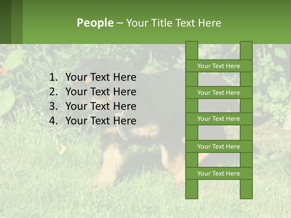 Sky Buy Human Hand PowerPoint Template