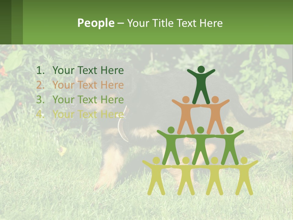 Sky Buy Human Hand PowerPoint Template